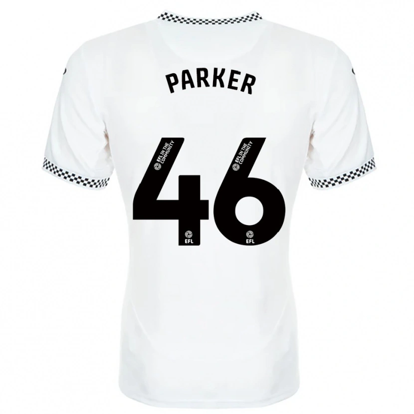 Danxen Criança Camisola Arthur Parker #46 Branco Laranja Principal 2025/26 Camisa