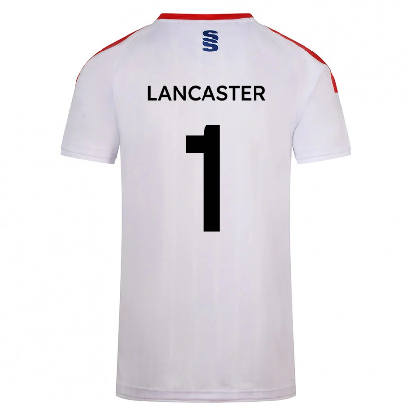 Danxen Criança Camisola Aaron Lancaster #1 Branco Azul Marinho Principal 2025/26 Camisa