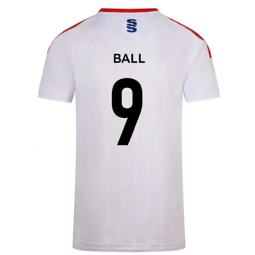 Danxen Criança Camisola Theo Ball #9 Branco Azul Marinho Principal 2025/26 Camisa