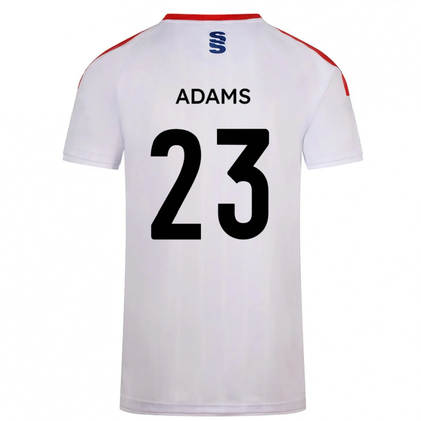 Danxen Criança Camisola Ellie Adams #23 Branco Azul Marinho Principal 2025/26 Camisa