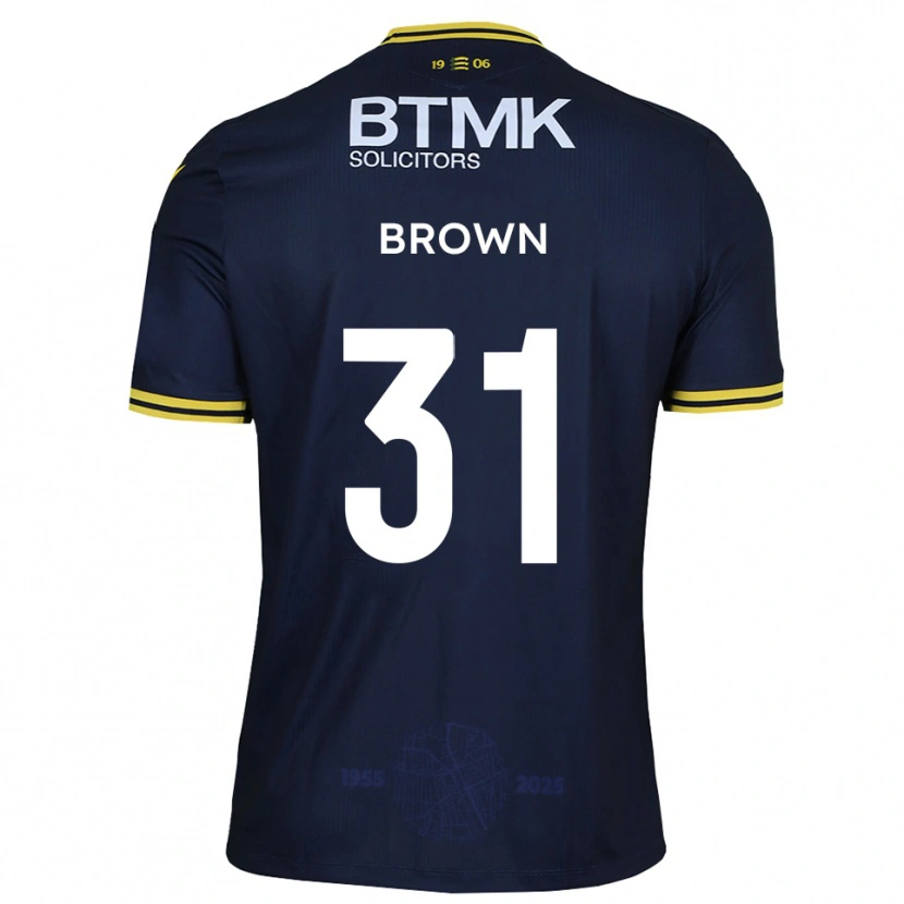 Danxen Criança Camisola Charlie Brown #31 Azul Marinho Amarelo Principal 2025/26 Camisa