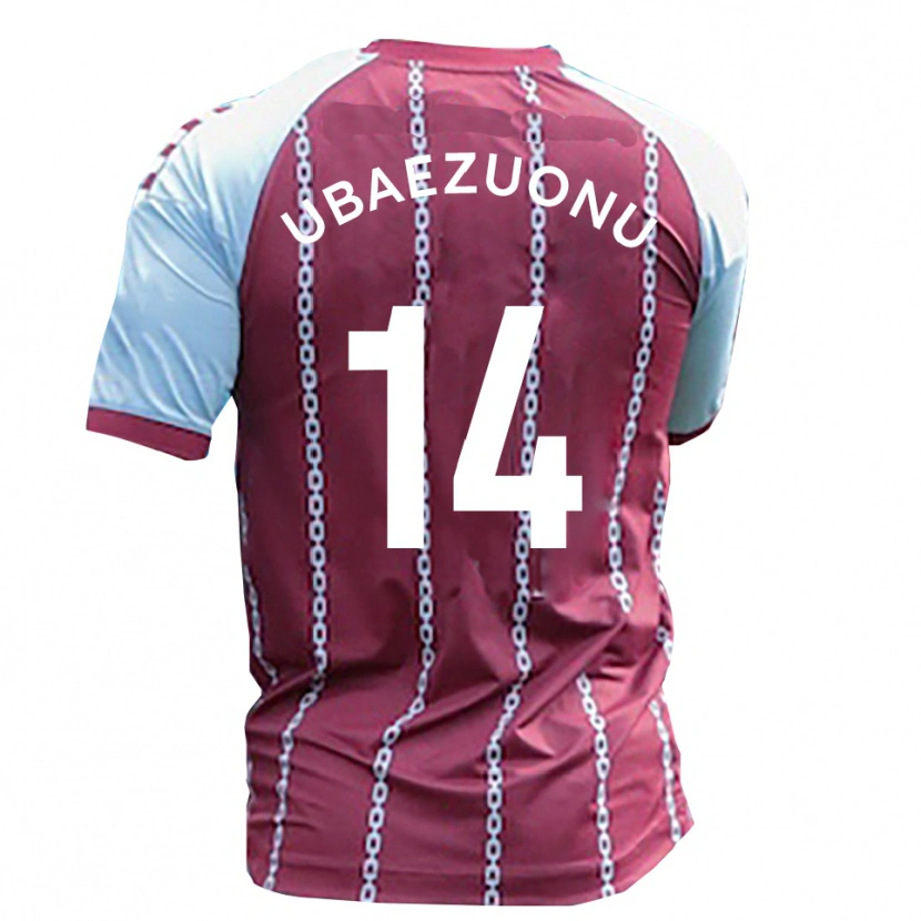 Danxen Criança Camisola Carlton Ubaezuonu #14 Azul Celeste Ferrugem Vermelho Principal 2025/26 Camisa