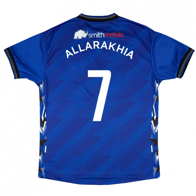 Danxen Criança Camisola Tarryn Allarakhia #7 Azul Branco Principal 2025/26 Camisa