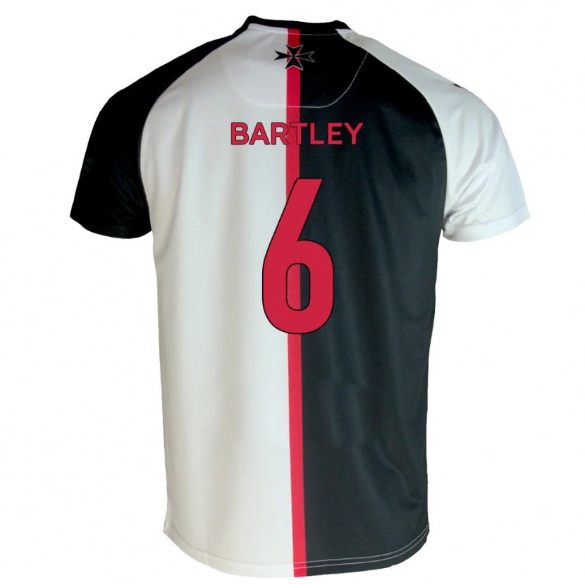 Danxen Criança Camisola Ryan Bartley #6 Branco Preto Principal 2025/26 Camisa