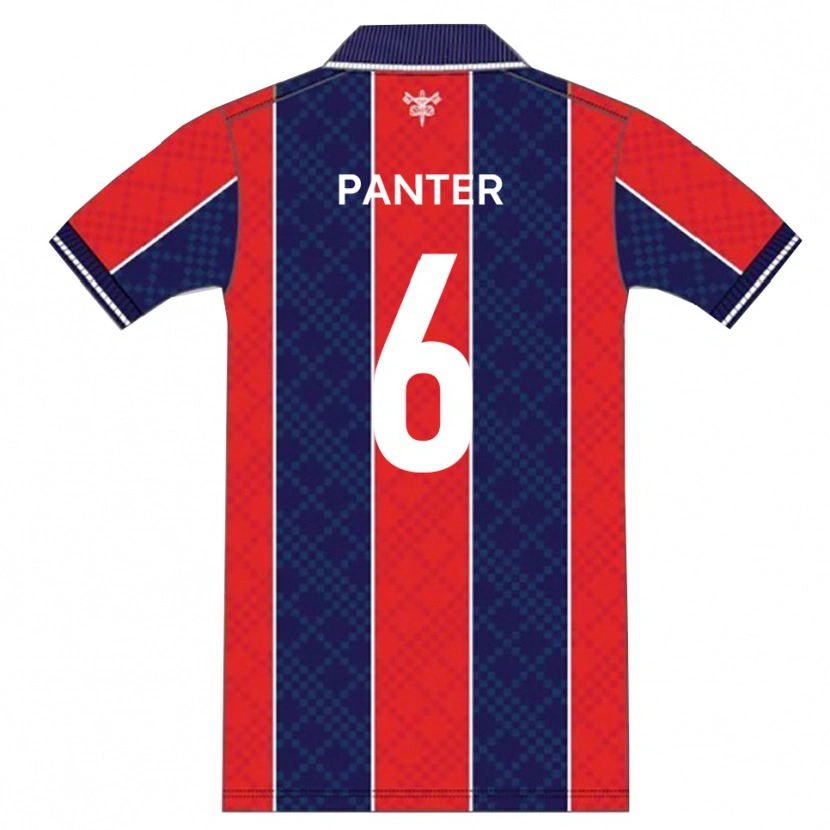 Danxen Criança Camisola Corey Panter #6 Vermelho Azul Marinho Principal 2025/26 Camisa