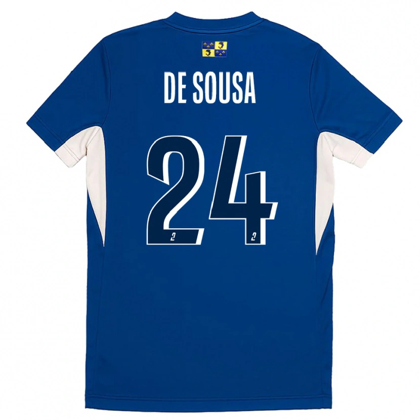 Danxen Criança Camisola Tifanie De Sousa #24 Azul Marinho Azul Principal 2025/26 Camisa
