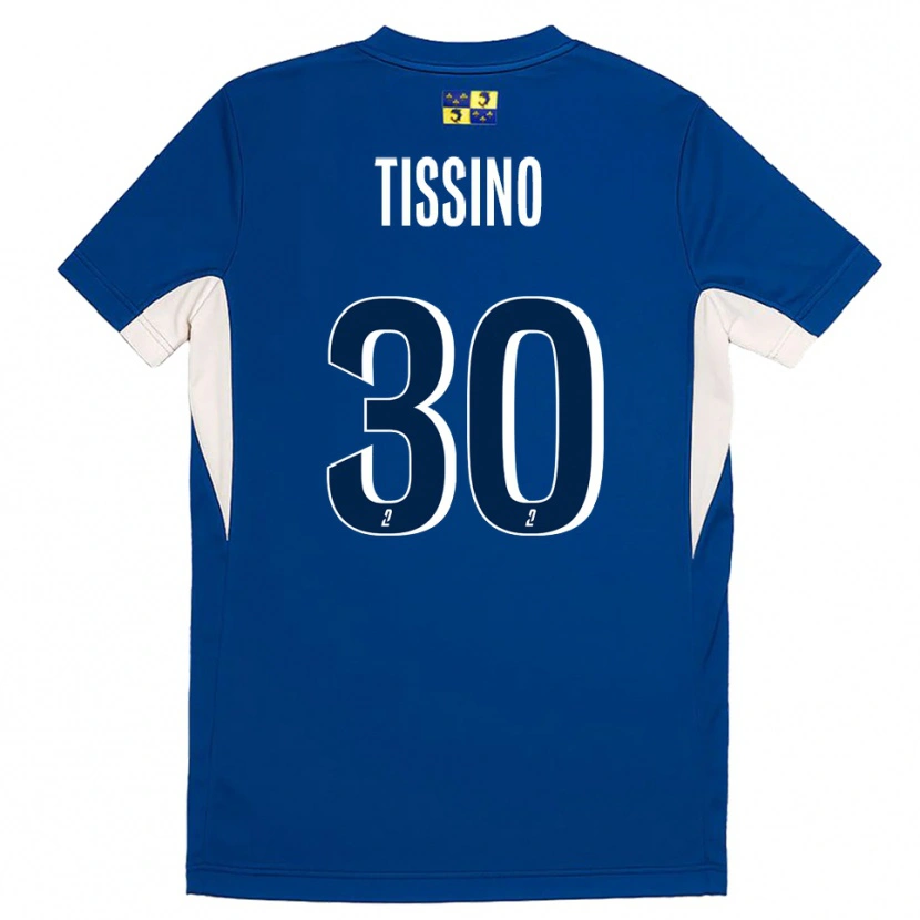 Danxen Criança Camisola Julie Tissino #30 Azul Marinho Azul Principal 2025/26 Camisa