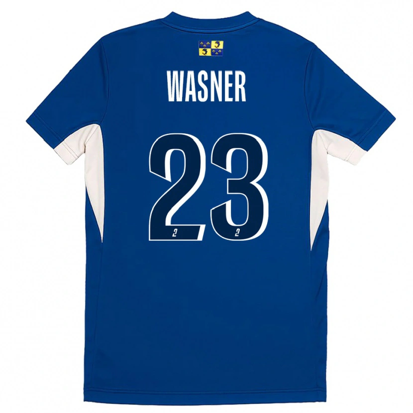 Danxen Criança Camisola Ophélie Wasner #23 Azul Marinho Azul Principal 2025/26 Camisa