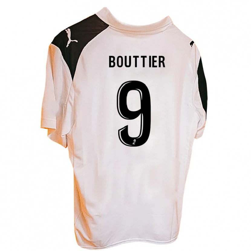 Danxen Criança Camisola Evan Bouttier #9 Laranja Preto Principal 2025/26 Camisa
