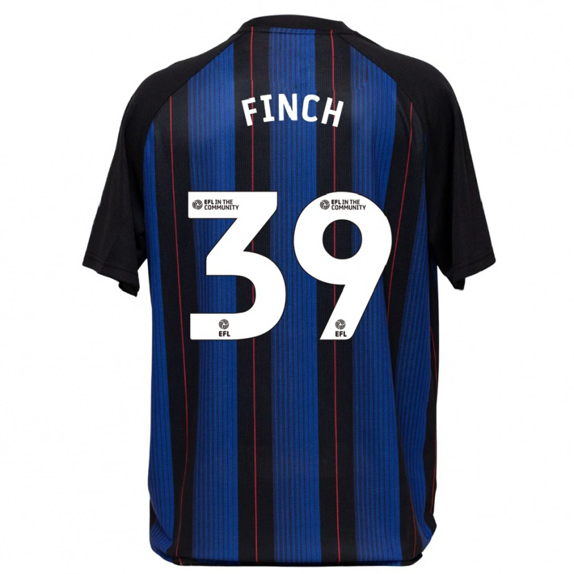 Danxen Criança Camisola Sonny Finch #39 Azul Preto Alternativa 2025/26 Camisa