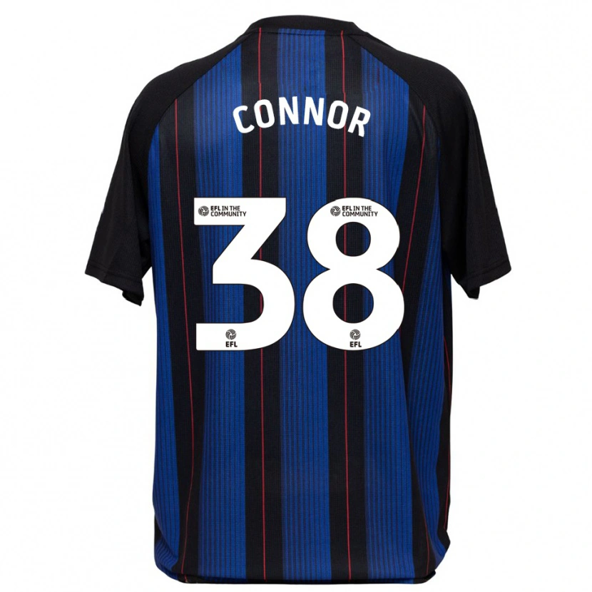 Danxen Criança Camisola Shea Connor #38 Azul Preto Alternativa 2025/26 Camisa