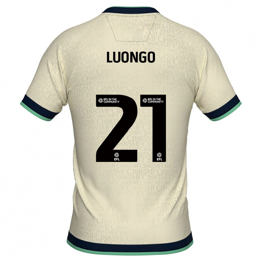 Danxen Criança Camisola Massimo Luongo #21 Champagne Azul Marinho Alternativa 2025/26 Camisa