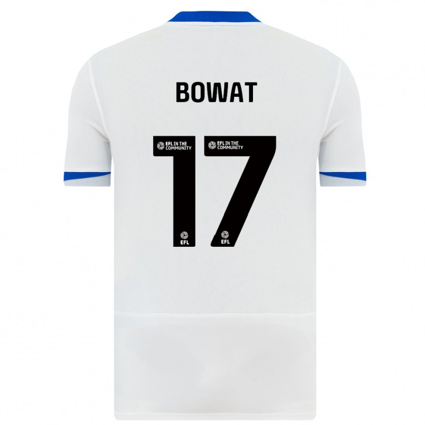 Danxen Criança Camisola Ibane Bowat #17 Branco Preto Alternativa 2025/26 Camisa