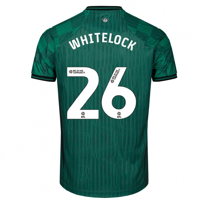 Danxen Criança Camisola Lily Whitelock #26 Verde Preto Alternativa 2025/26 Camisa