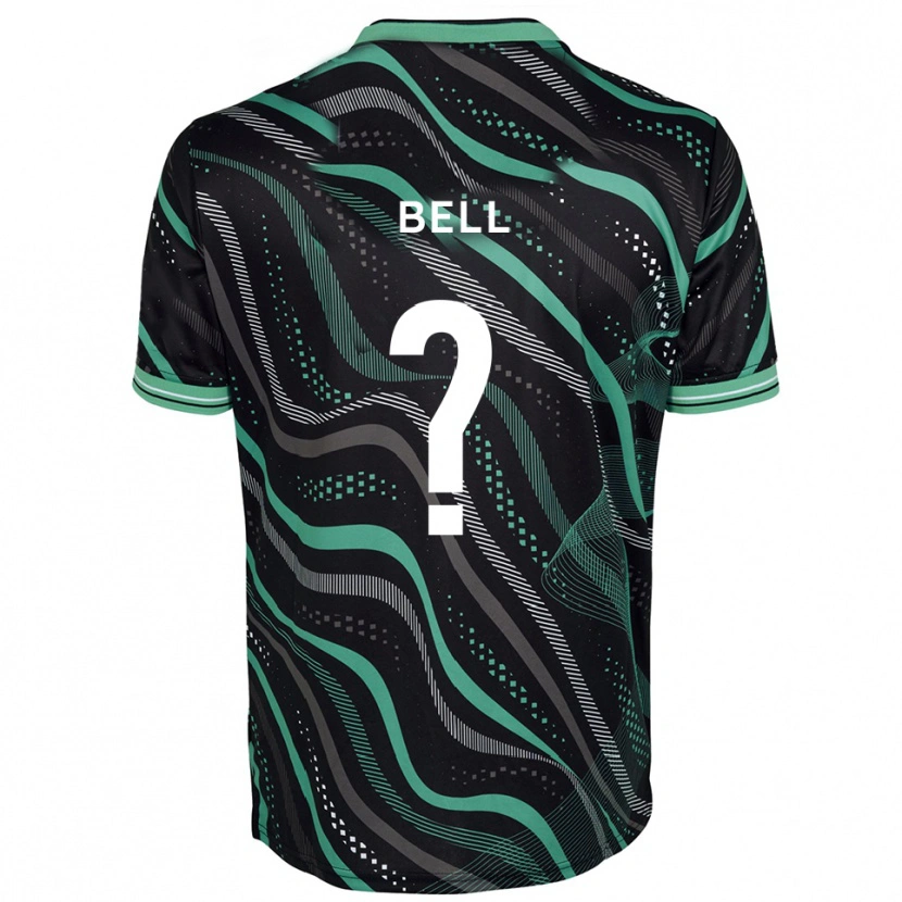 Danxen Criança Camisola Tai Bell #0 Preto Verde Alternativa 2025/26 Camisa