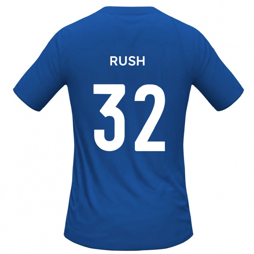 Danxen Criança Camisola Matt Rush #32 Azul Celeste Alternativa 2025/26 Camisa