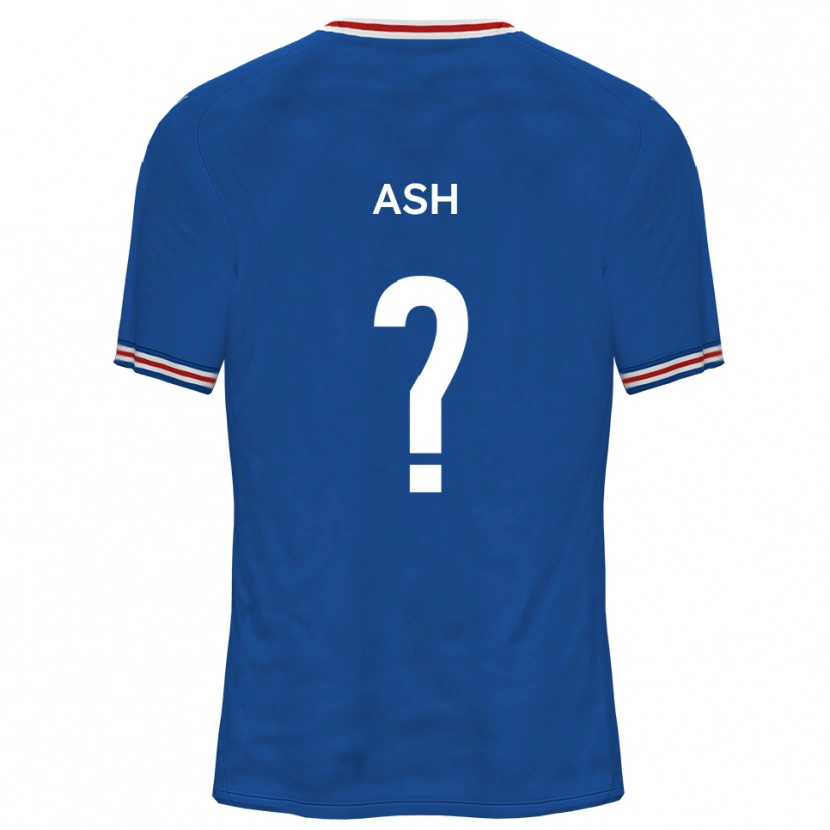 Danxen Criança Camisola Milly Ash #0 Azul Dodger Alternativa 2025/26 Camisa