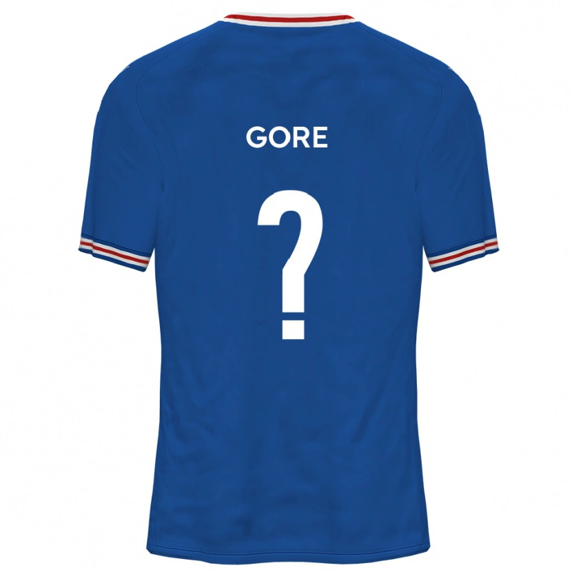 Danxen Criança Camisola Ruby Gore #0 Azul Dodger Alternativa 2025/26 Camisa