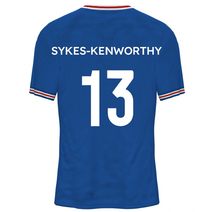Danxen Criança Camisola George Sykes-Kenworthy #13 Azul Dodger Alternativa 2025/26 Camisa