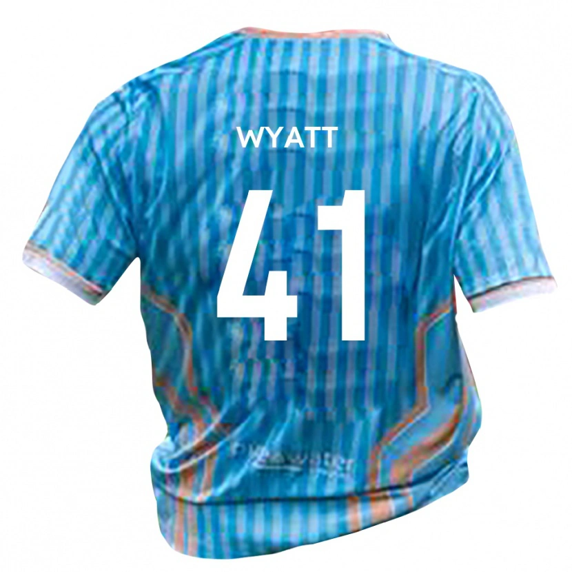 Danxen Criança Camisola Reuben Wyatt #41 Preto Dourado Alternativa 2025/26 Camisa