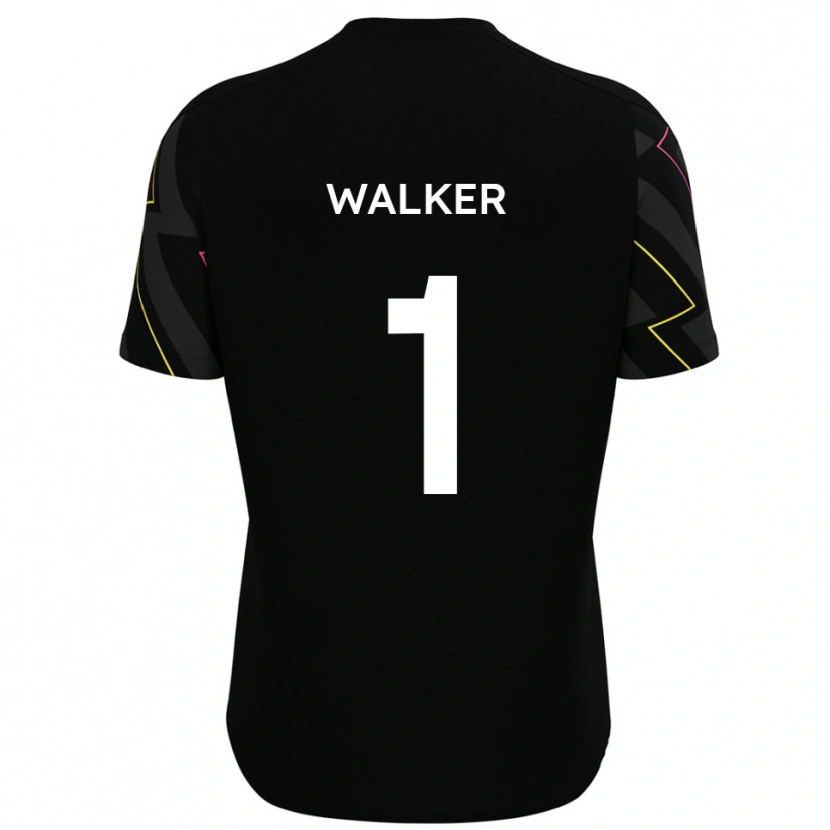 Danxen Criança Camisola Laurie Walker #1 Preto Cinza Alternativa 2025/26 Camisa