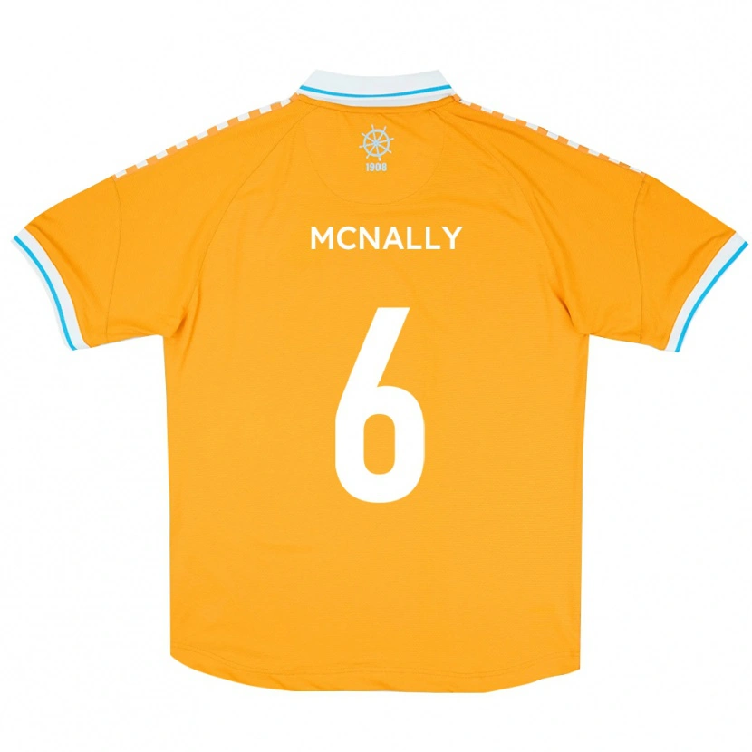 Danxen Criança Camisola Reiss Mcnally #6 Amarelo Azul Alternativa 2025/26 Camisa