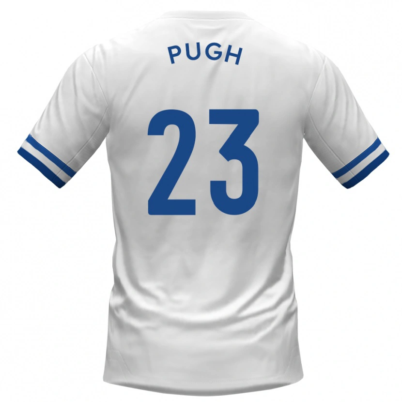 Danxen Criança Camisola Tom Pugh #23 Branco Azul Alternativa 2025/26 Camisa