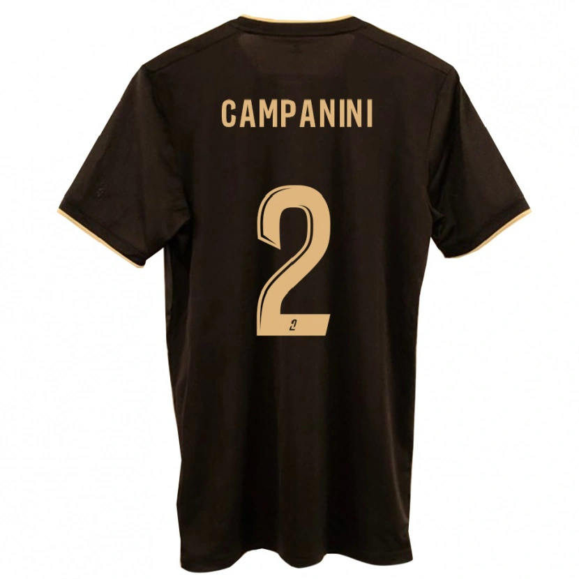 Danxen Criança Camisola Thibault Campanini #2 Azul Vermelho Alternativa 2025/26 Camisa