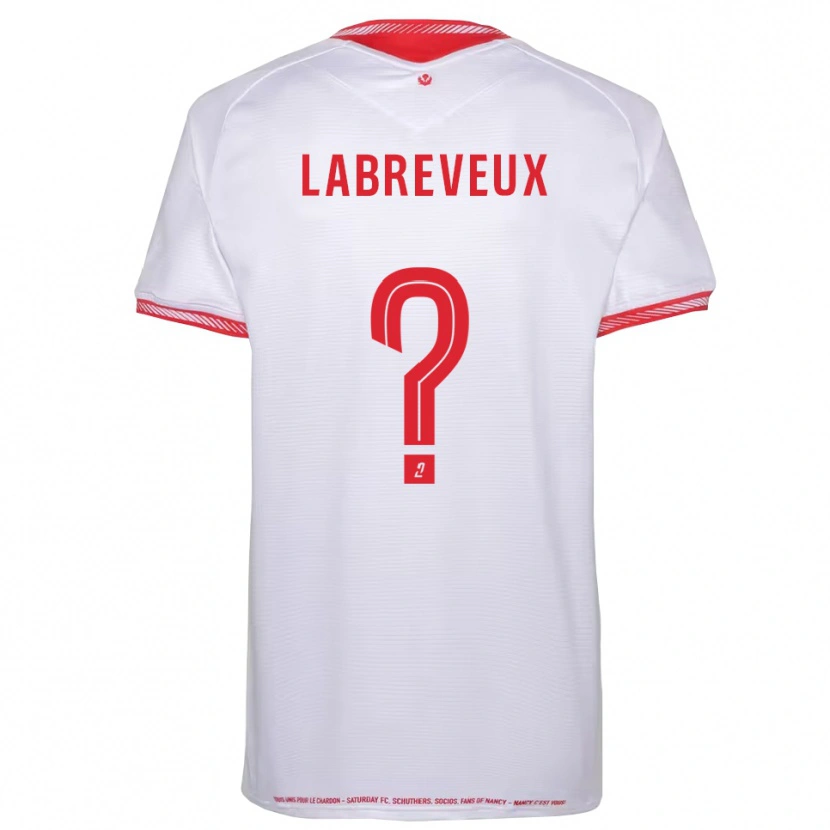 Danxen Criança Camisola Océane Labreveux #0 Preto Vermelho Alternativa 2025/26 Camisa