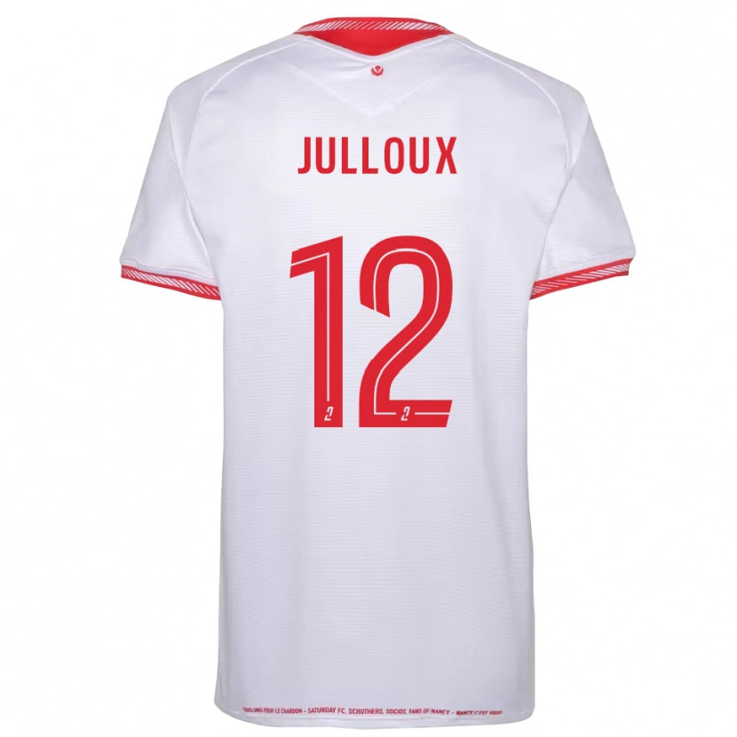 Danxen Criança Camisola Adrien Julloux #12 Preto Vermelho Alternativa 2025/26 Camisa