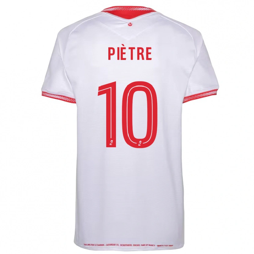 Danxen Criança Camisola Lenny Piètre #10 Preto Vermelho Alternativa 2025/26 Camisa