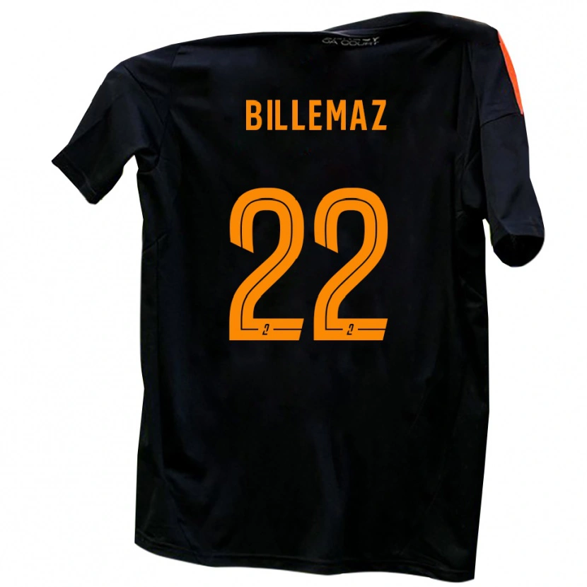 Danxen Criança Camisola Clément Billemaz #22 Branco Vermelho Alternativa 2025/26 Camisa