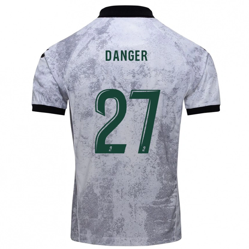 Danxen Criança Camisola Bradley Danger #27 Branco Preto Alternativa 2025/26 Camisa