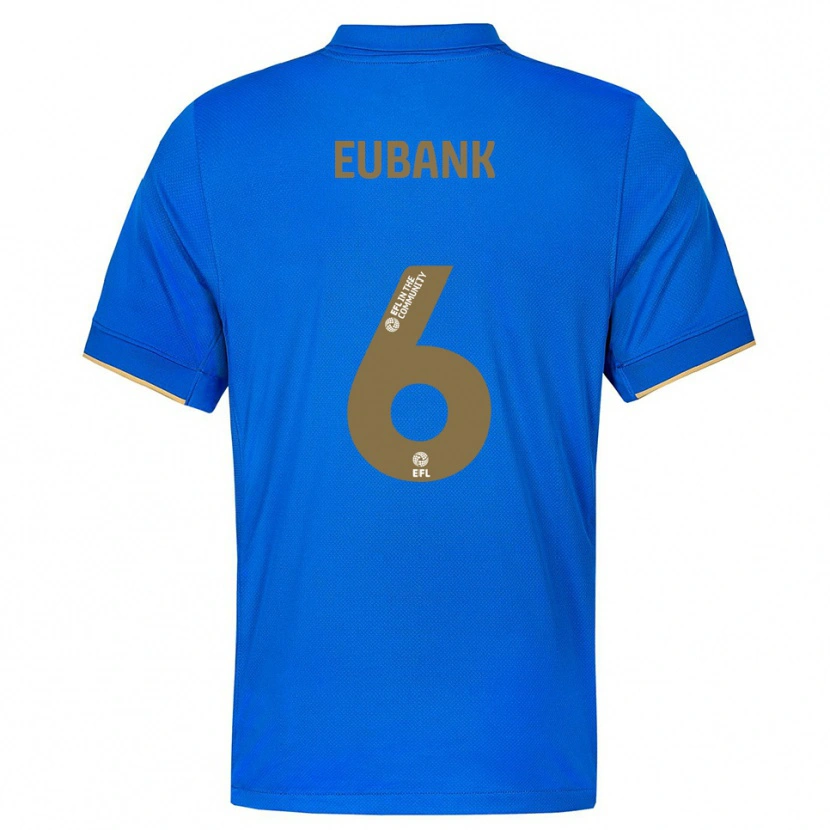 Danxen Homem Camisola Cameron Eubank #6 Azul Dourado Principal 2025/26 Camisa