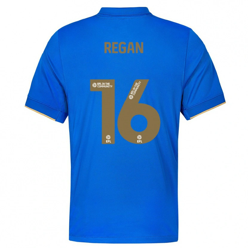 Danxen Homem Camisola Rory Regan #16 Azul Dourado Principal 2025/26 Camisa