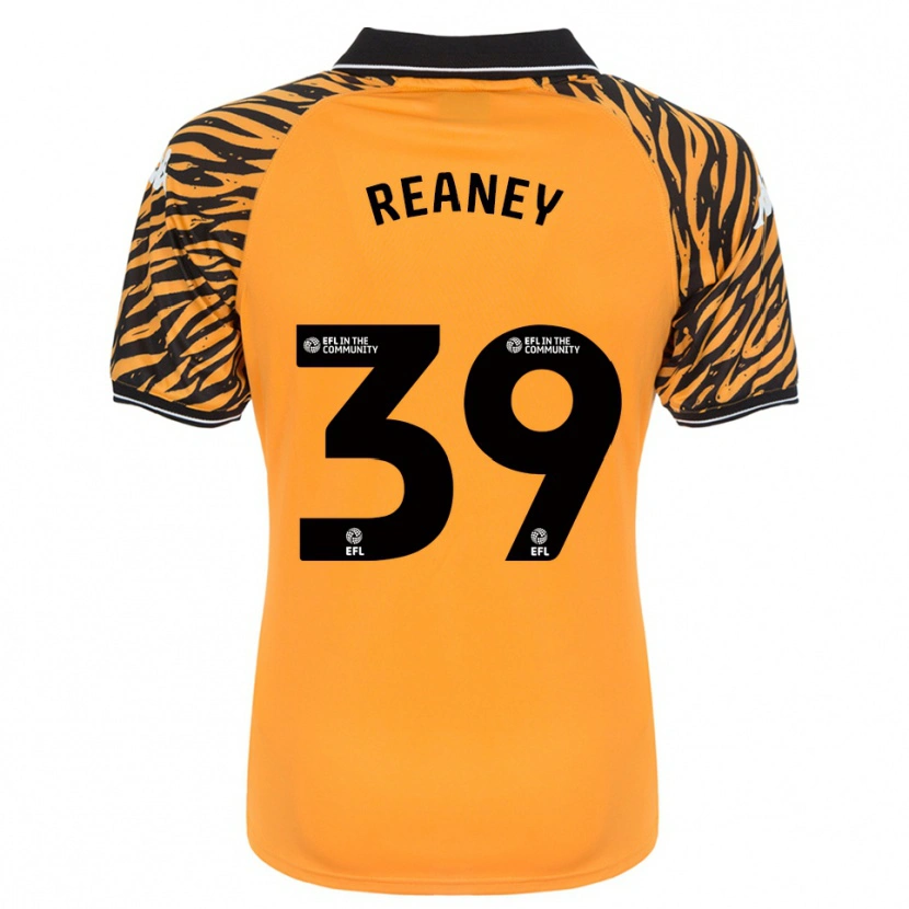 Danxen Homem Camisola Mollie Reaney #39 Laranja Preto Principal 2025/26 Camisa