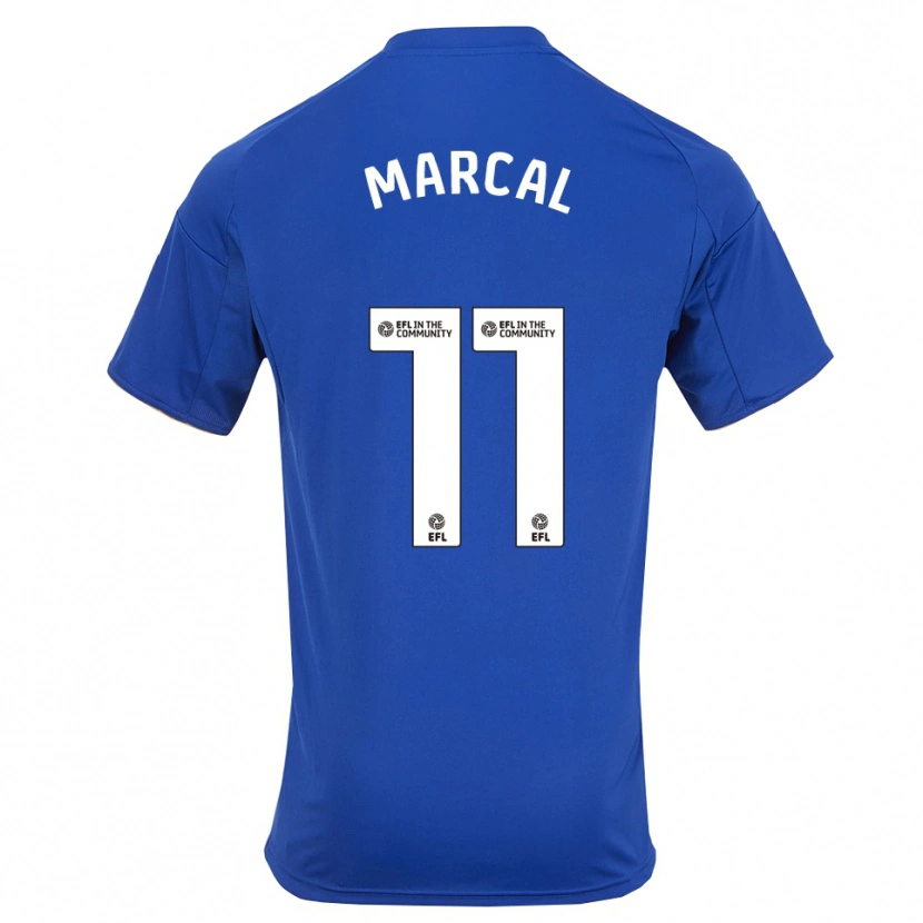 Danxen Homem Camisola Wanya Marçal #11 Azul Dourado Principal 2025/26 Camisa