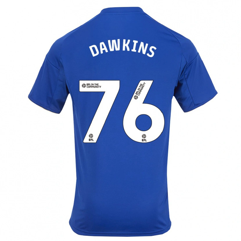 Danxen Homem Camisola Kartell Dawkins #76 Azul Dourado Principal 2025/26 Camisa