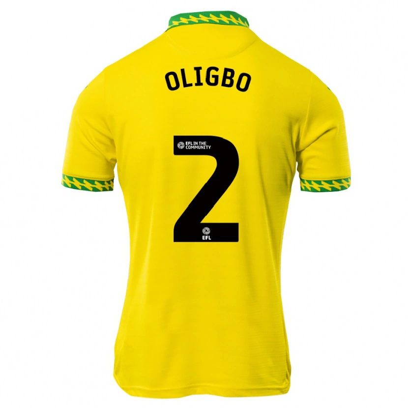 Danxen Homem Camisola Finlay Oligbo #2 Branco Verde Principal 2025/26 Camisa