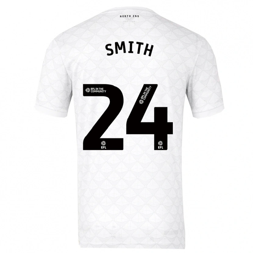 Danxen Homem Camisola Michael Smith #24 Branco Vermelho Principal 2025/26 Camisa