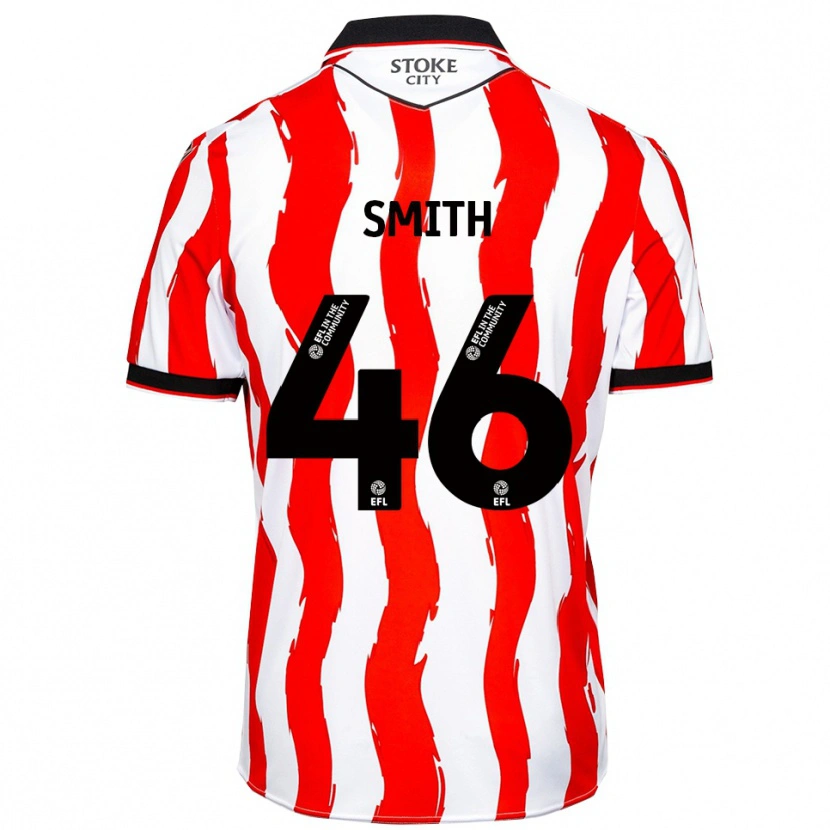 Danxen Homem Camisola William Smith #46 Branco Vermelho Principal 2025/26 Camisa
