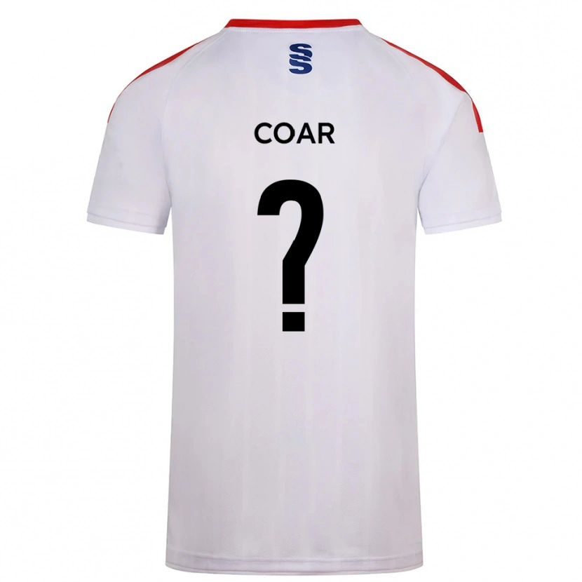 Danxen Homem Camisola Toby Coar #0 Branco Azul Marinho Principal 2025/26 Camisa
