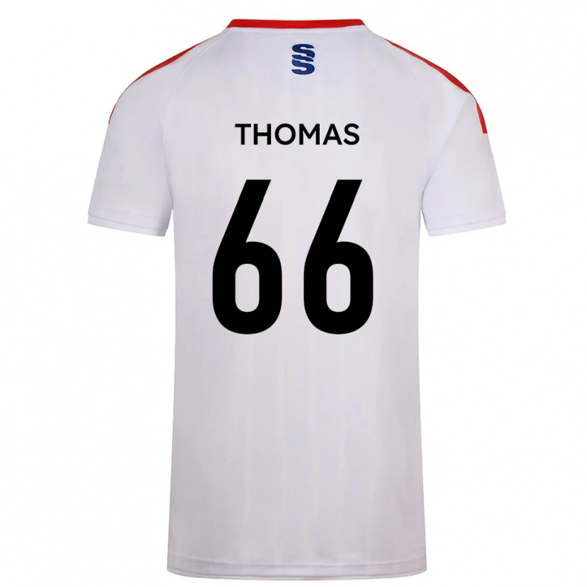 Danxen Homem Camisola Luca Thomas #66 Branco Azul Marinho Principal 2025/26 Camisa