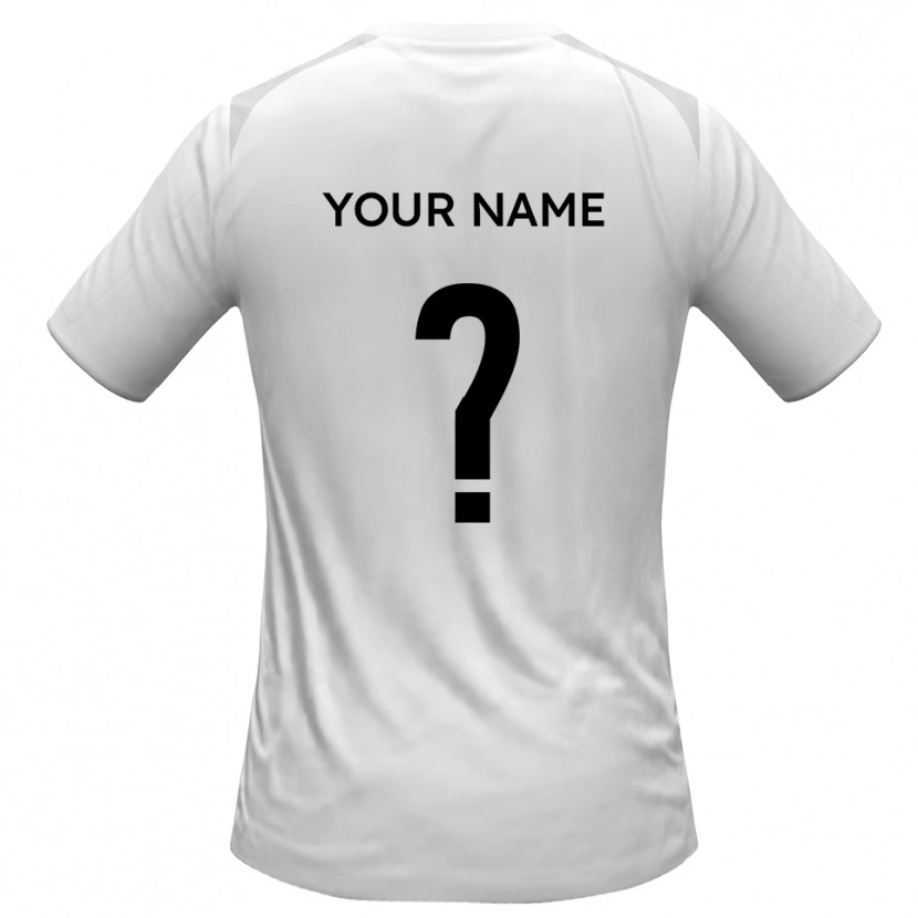 Danxen Homem Camisola Seu Nome #0 Branco Cinza Principal 2025/26 Camisa