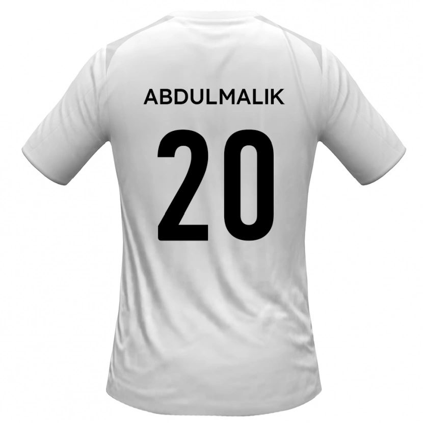 Danxen Homem Camisola Abdul Abdulmalik #20 Branco Cinza Principal 2025/26 Camisa