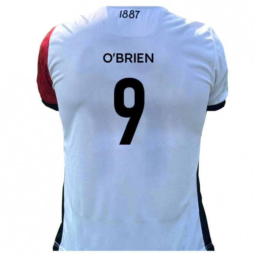 Danxen Homem Camisola Aiden O'brien #9 Vermelho Branco Principal 2025/26 Camisa