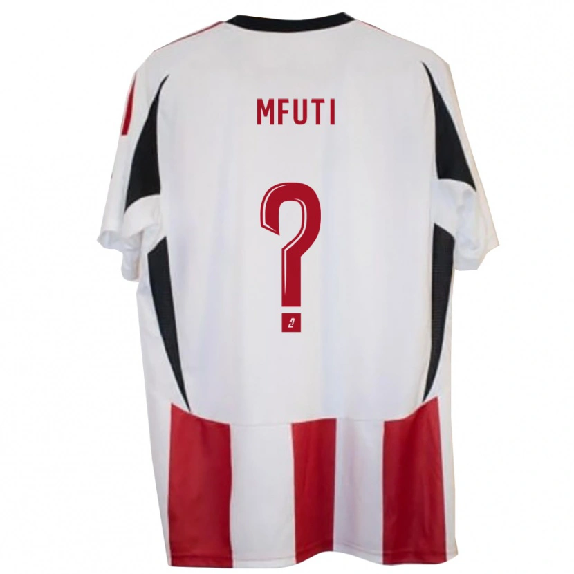 Danxen Homem Camisola Dorian Mfuti #0 Vermelho Azul Principal 2025/26 Camisa