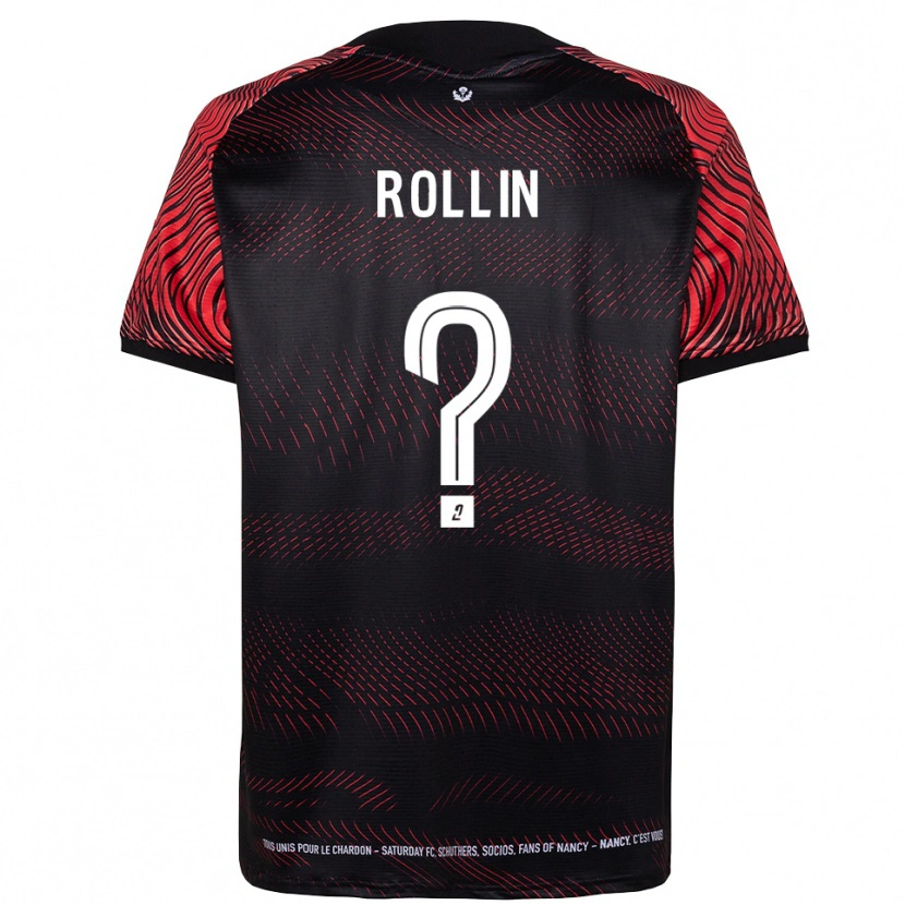 Danxen Homem Camisola Sandra Rollin #0 Branco Vermelho Principal 2025/26 Camisa