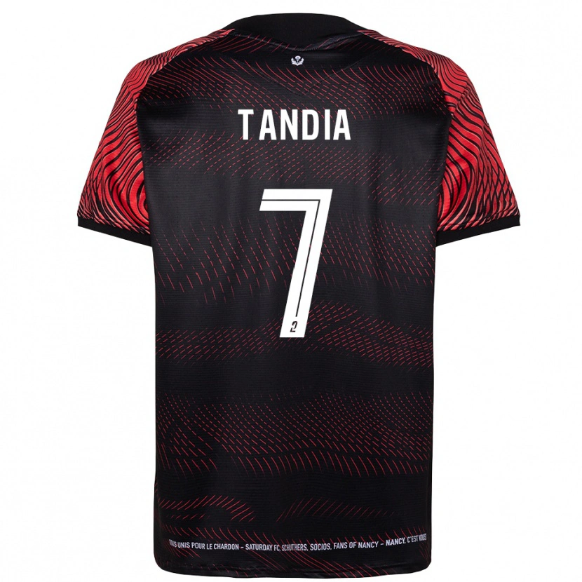 Danxen Homem Camisola Youssouf Tandia #7 Branco Vermelho Principal 2025/26 Camisa