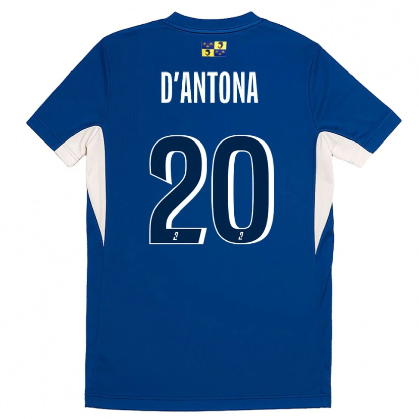 Danxen Homem Camisola Mattéo D'antona #20 Azul Marinho Azul Principal 2025/26 Camisa